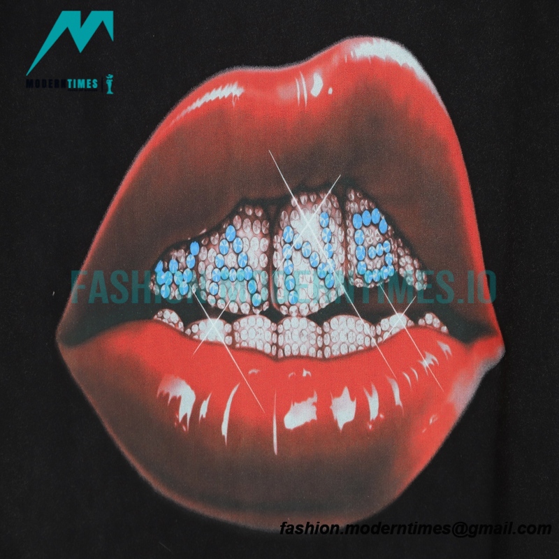 Alexander Wang - 23SS Rhinolin-washed Short-sleeved T-shirt