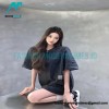 Alexander Wang - 23SS Short-sleeved T-shirt With Small Label Print