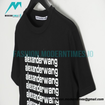 Alexander Wang - 23SS Short-sleeved T-shirt With Bullet Screen Print