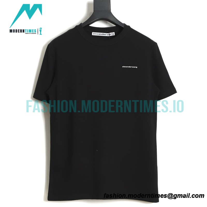 Alexander Wang - 23SS Letter Short-sleeved T-shirt
