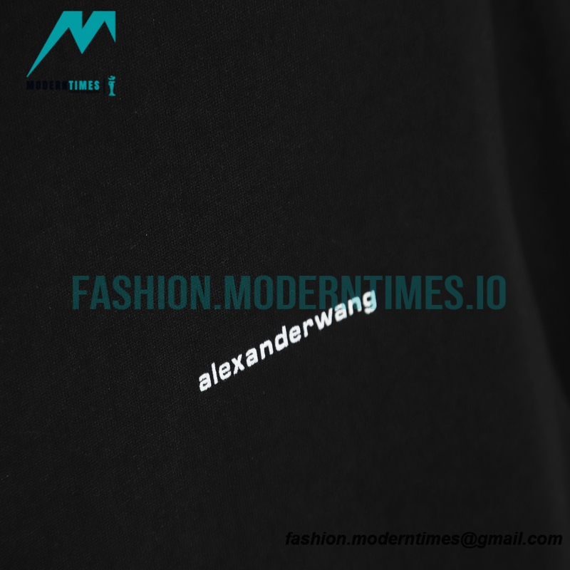 Alexander Wang - 23SS Letter Short-sleeved T-shirt