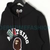 Bape - Logo Colorful Printed Floral Hoodie