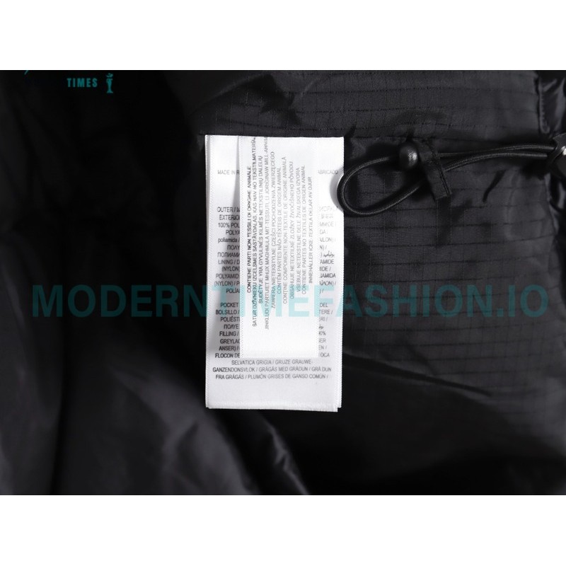 Burberry - Arm Embossed Big Letter Logo Down Jacket