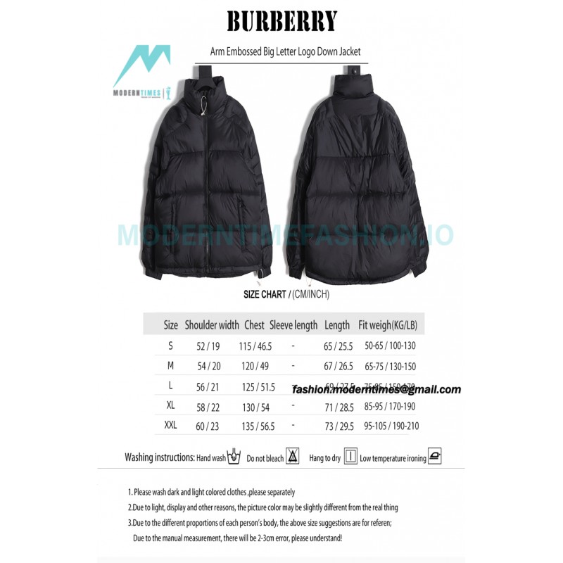 Burberry - 21FW Detachable Sleeve Down Jacket