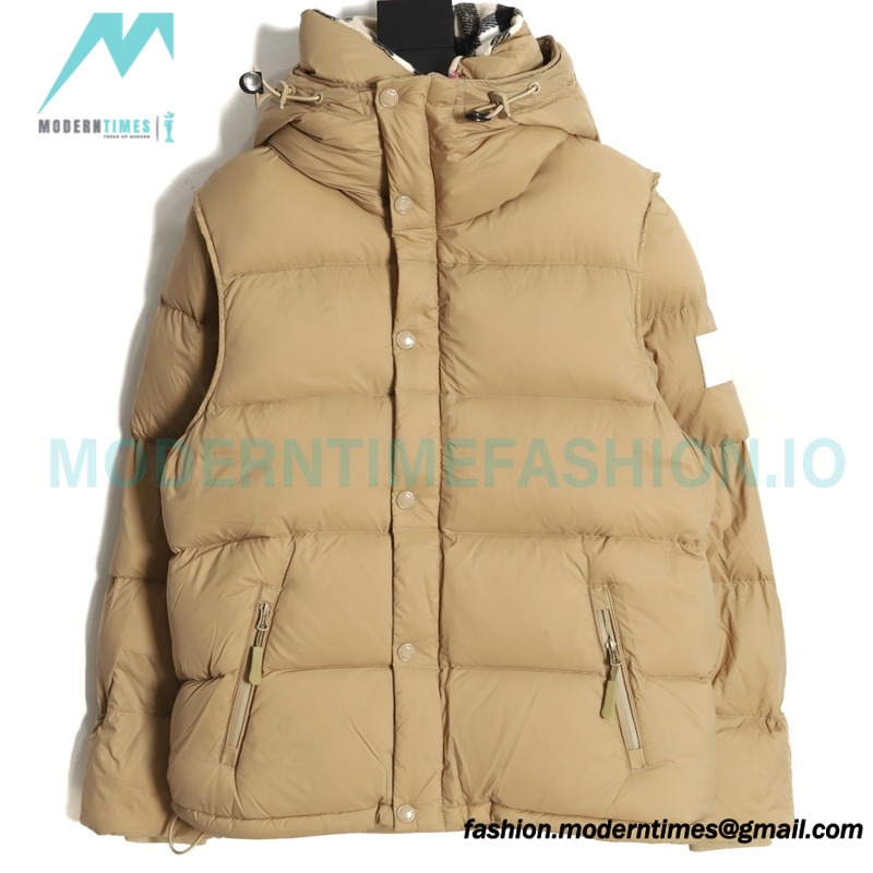 Burberry - 21FW Detachable Sleeve Down Jacket