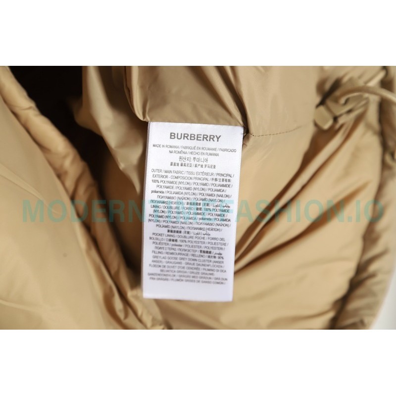 Burberry - 21FW Detachable Sleeve Down Jacket