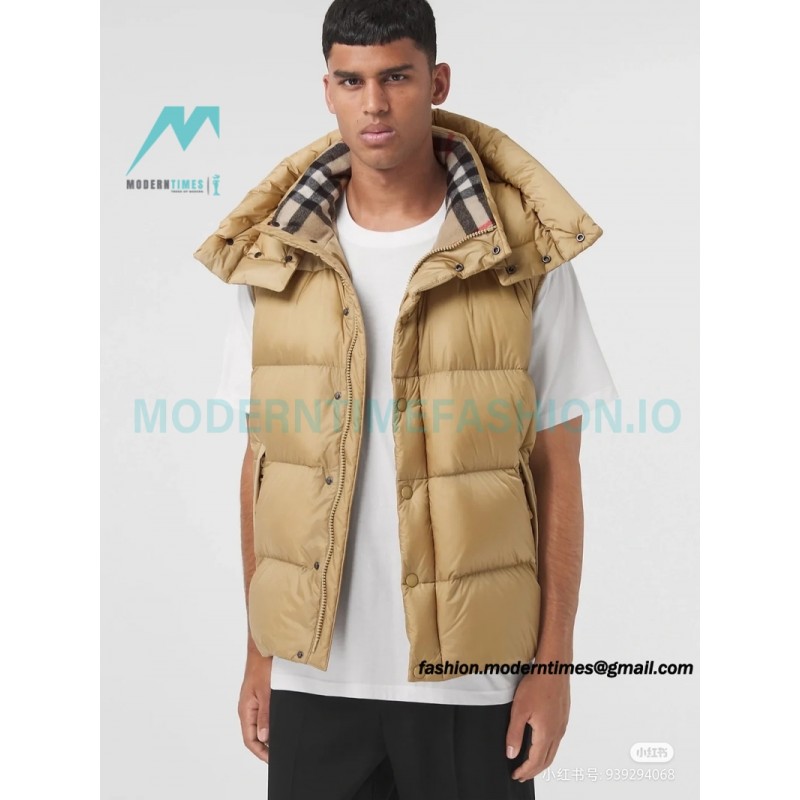 Burberry - 21FW Detachable Sleeve Down Jacket