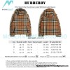 Burberry - 21Fw Stand Collar Check Down Jacket With Removable Sleeves