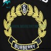 Burberry - 23Fw Oak Leaf Applique Embroidered Crew Neck Hoodie