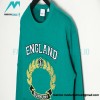 Burberry - 23Fw Oak Leaf Applique Embroidered Crew Neck Hoodie