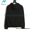 Burberry - 22FW Striped Letter Pressed Leather Hoodie