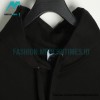 Burberry - 22FW Striped Letter Pressed Leather Hoodie