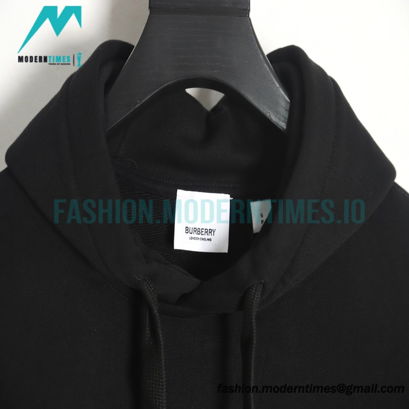 Burberry - 22FW Front Foam Print Hoodie