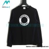 Burberry - 22FW Circle Towel Embroidered Stitching Crew Neck Hoodie