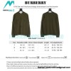Burberry - 22FW Oak Leaf Olive Branch Badge Embroidered Crew Neck Hoodie