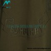 Burberry - 22FW Oak Leaf Olive Branch Badge Embroidered Crew Neck Hoodie