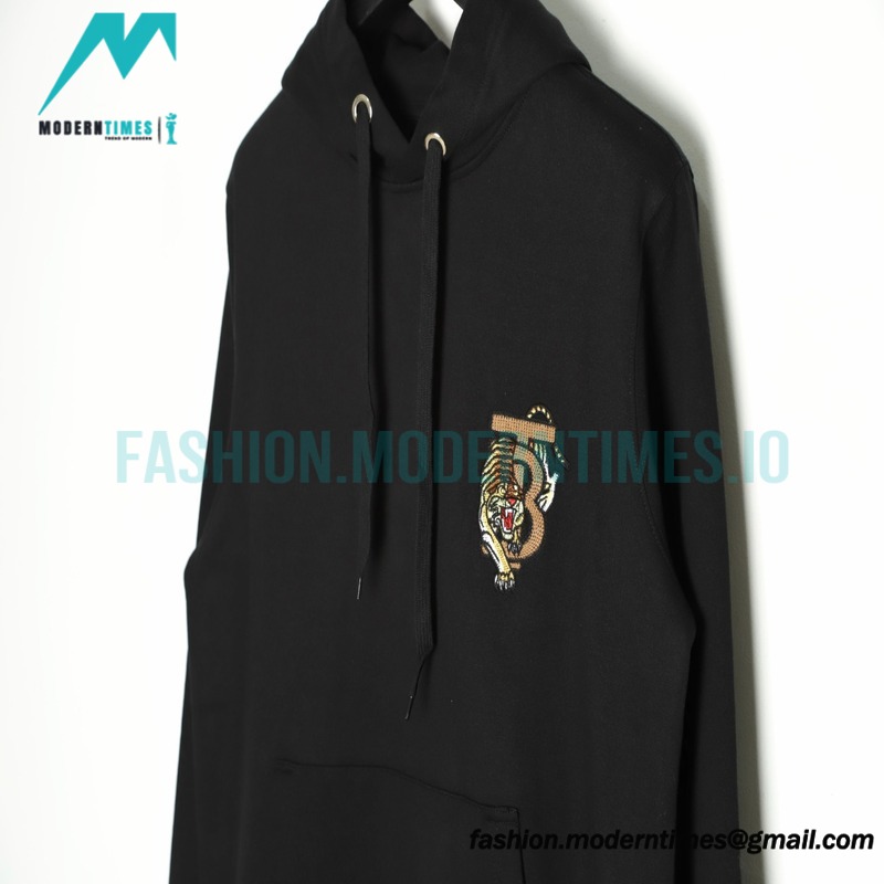 Burberry - 22SS Embroidered Tiger Hoodie