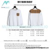 Burberry - 23fw Plaid Pocket Patchwork Round Neck Hoodie