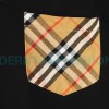 Burberry - 23fw Plaid Pocket Patchwork Round Neck Hoodie