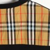 Burberry - 23fw Plaid Pocket Patchwork Round Neck Hoodie