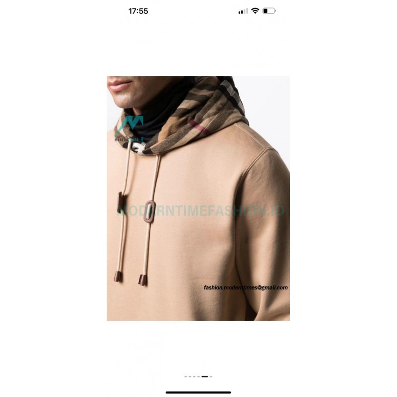 Burberry - Patchwork Check Hoodie