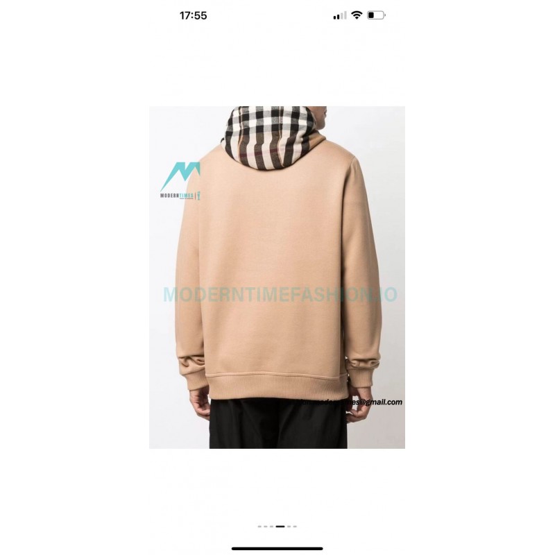 Burberry - Patchwork Check Hoodie