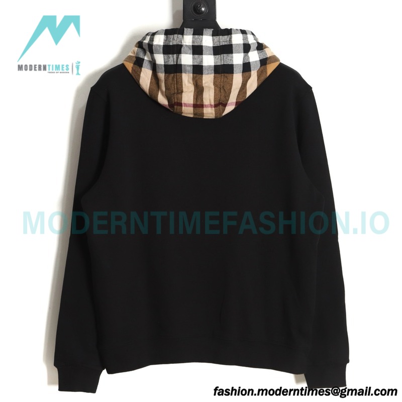 Burberry - Patchwork Check Hoodie