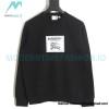 Burberry - 22Fw War Horse Stick Cloth Round Neck Hoodie