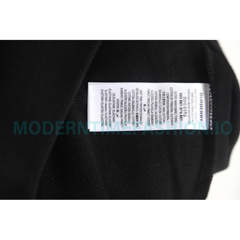 Burberry - 22Fw War Horse Stick Cloth Round Neck Hoodie
