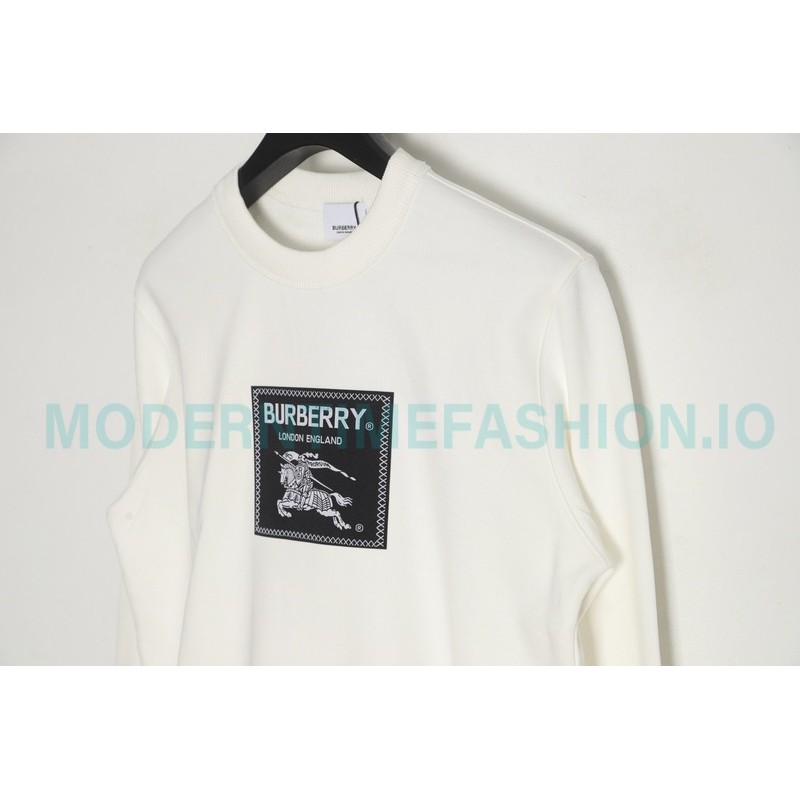 Burberry - 22Fw War Horse Stick Cloth Round Neck Hoodie