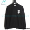 Burberry - 23FW Classic TB Letter Pressure Glue Round Neck Hoodie