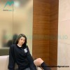 Burberry - 23FW Classic TB Letter Pressure Glue Round Neck Hoodie