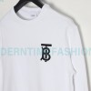 Burberry - 23FW Classic TB Letter Pressure Glue Round Neck Hoodie