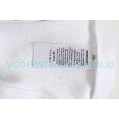 Burberry - 23FW Classic TB Letter Pressure Glue Round Neck Hoodie