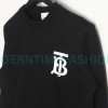 Burberry - 23FW Classic TB Letter Pressure Glue Round Neck Hoodie