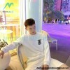Burberry - 23FW Classic TB Letter Pressure Glue Round Neck Hoodie