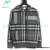 Burberry - 23FW Plaid Knit Hoodie