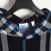 Burberry - 23FW Plaid Knit Hoodie
