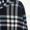 Burberry - 23FW Plaid Knit Hoodie