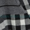 Burberry - 23FW Plaid Knit Hoodie