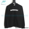 Burberry - Classic Foam Letter Printed Round Neck Hoodie