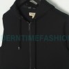 Burberry - 22FW Embroidered War Horse Hat Plaid Zipper Hoodie