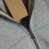 Burberry - 22FW Embroidered War Horse Hat Plaid Zipper Hoodie
