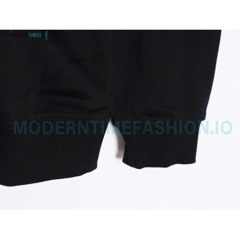 Burberry - Color Matching Round Neck Letter Embroidery Long Sleeve Hoodie