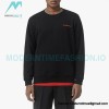 Burberry - Color Matching Round Neck Letter Embroidery Long Sleeve Hoodie