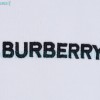 Burberry - Color Matching Round Neck Letter Embroidery Long Sleeve Hoodie