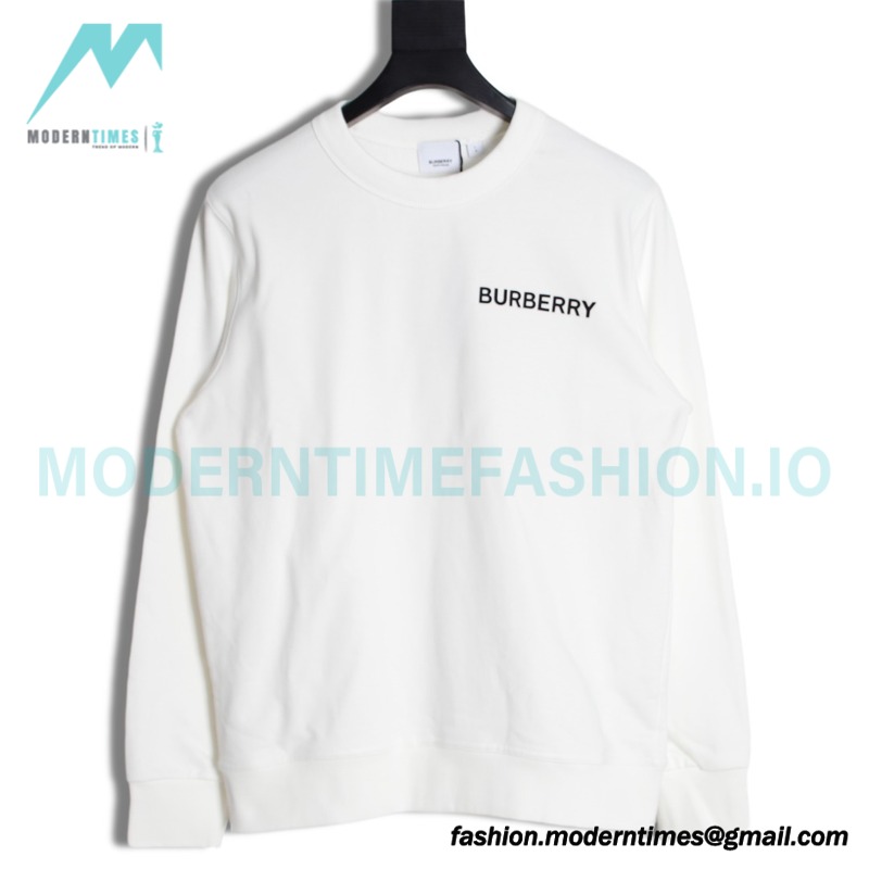Burberry - 23FW Pressure Glue Small Label Round Neck Hoodie