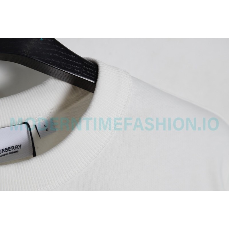 Burberry - 23FW Pressure Glue Small Label Round Neck Hoodie