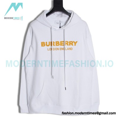  Burberry - 23FW Tatami Embroidery Hoodie