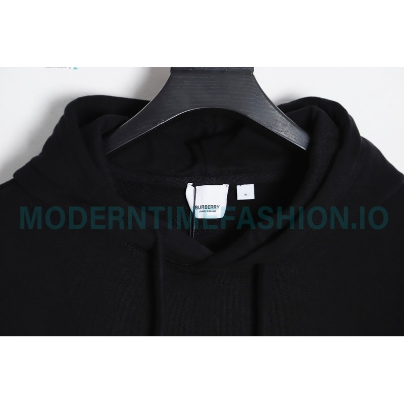  Burberry - 23FW Tatami Embroidery Hoodie